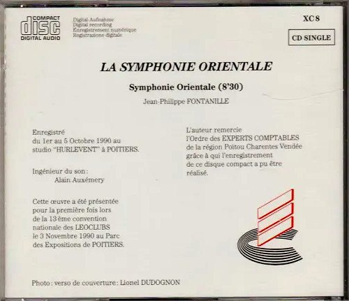 La Symphonie Orientale (1990) — verso