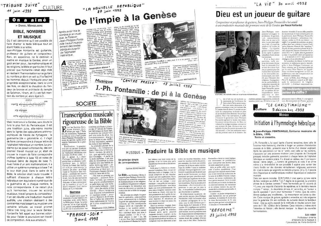 Articles de presse consacrés à Jean-Philippe Fontanille (2/4)