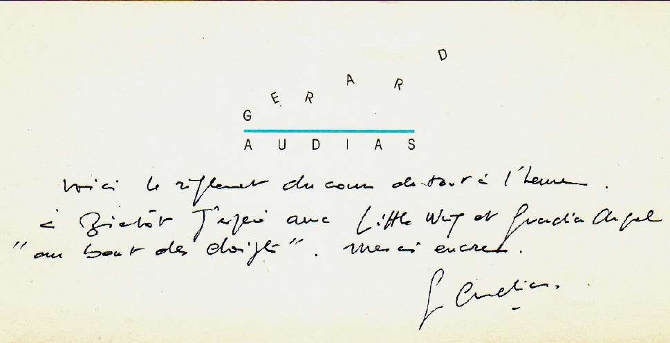 Témoignage manuscrit d’un élève (5/10)